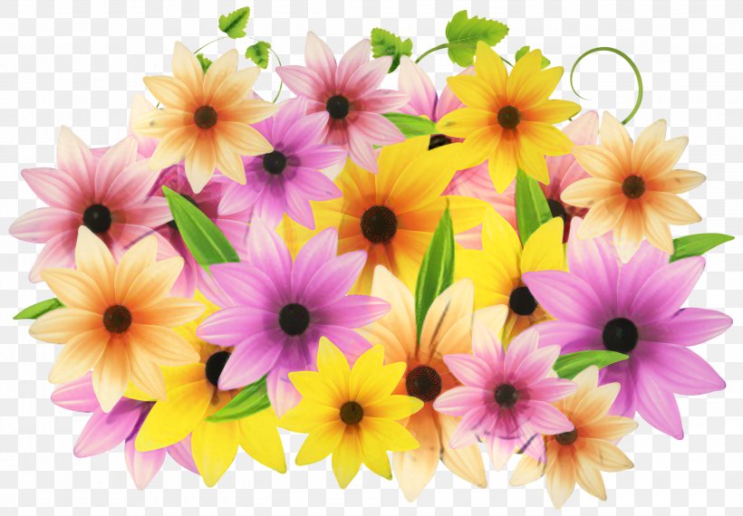 Floral Design Cut Flowers Transvaal Daisy Flower Bouquet, PNG, 2997x2085px, Floral Design, African Daisy, Annual Plant, Artificial Flower, Barberton Daisy Download Free