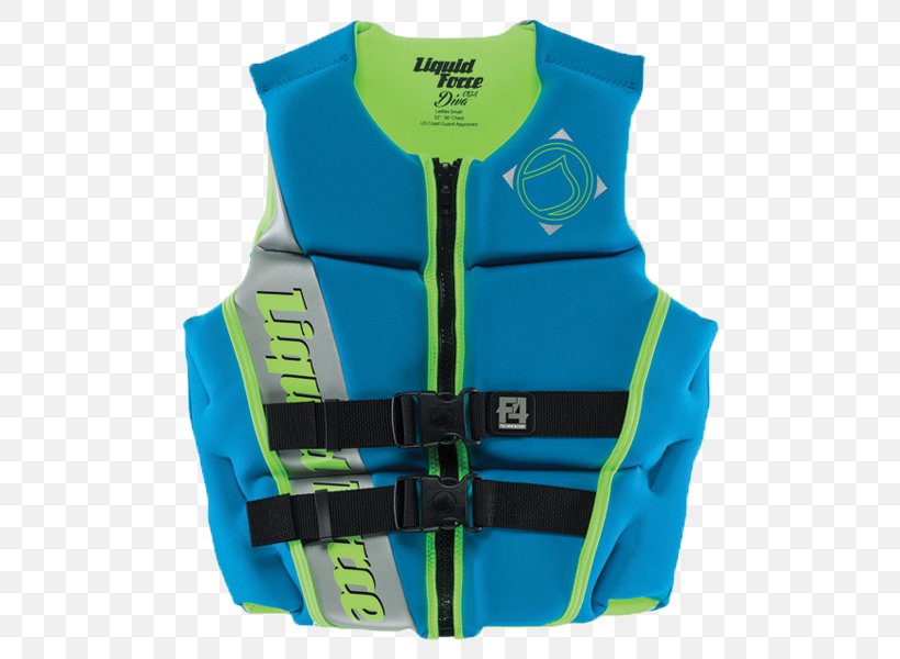 Gilets Liquid Force Diva Womens Life Vest Personal Protective Equipment Life Jackets Product, PNG, 600x600px, Gilets, Electric Blue, Life Jackets, Liquid Force, Outerwear Download Free