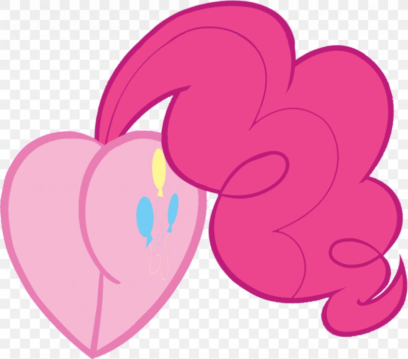 Pinkie Pie Pony Rainbow Dash Twilight Sparkle Heart, PNG, 845x743px, Watercolor, Cartoon, Flower, Frame, Heart Download Free