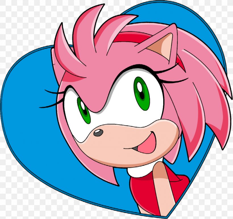 Amy Rose Sonic The Hedgehog Ariciul Sonic Shadow The Hedgehog Tails, PNG, 950x892px, Watercolor, Cartoon, Flower, Frame, Heart Download Free
