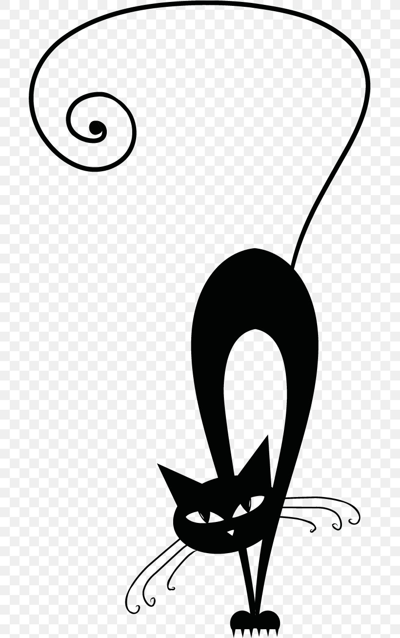 Black Cat Kitten Drawing, PNG, 701x1308px, Cat, Area, Artwork, Beak, Black Download Free