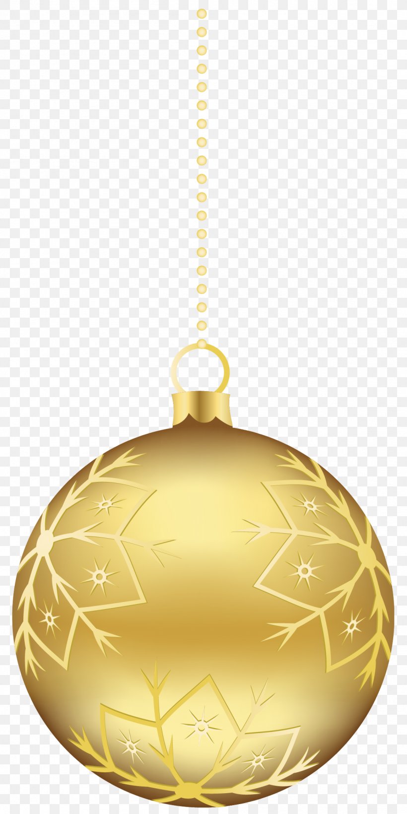 Christmas Ornament Gold Clip Art, PNG, 1152x2304px, Christmas Ornament, Ball, Christmas, Christmas Decoration, Christmas Tree Download Free