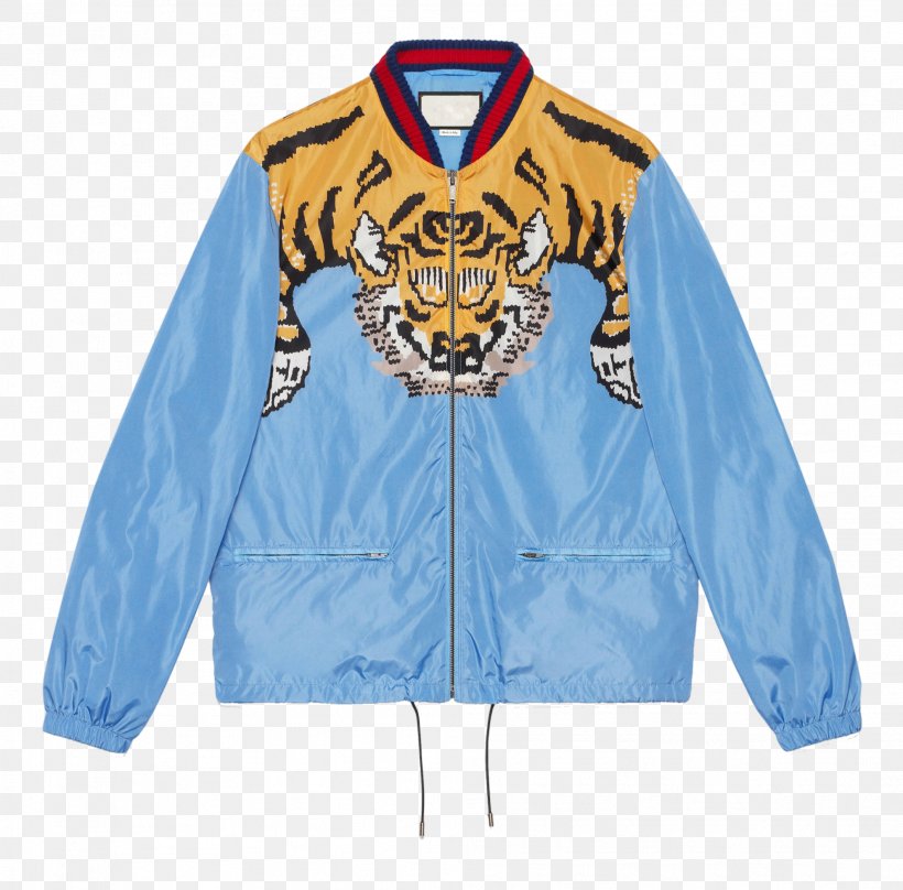 Flight Jacket Gucci Clothing Windbreaker, PNG, 1981x1953px, Jacket, Blue, Cardigan, Clothing, Coat Download Free