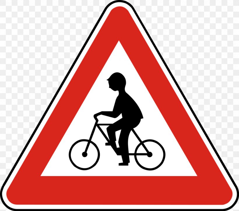 Traffic Sign Transport Van Brienenoordbrug Cycling Road, PNG, 868x768px, Traffic Sign, Area, Artwork, Bicycle, Bicycle Frame Download Free