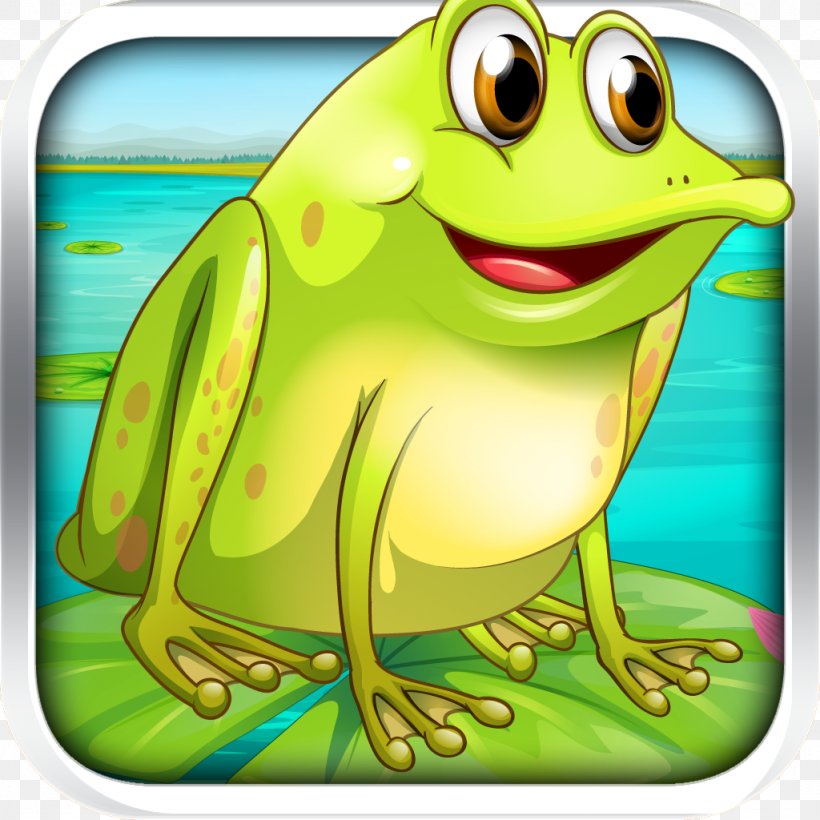 True Frog Tree Frog, PNG, 1024x1024px, True Frog, Amphibian, Animal, Cartoon, Frog Download Free