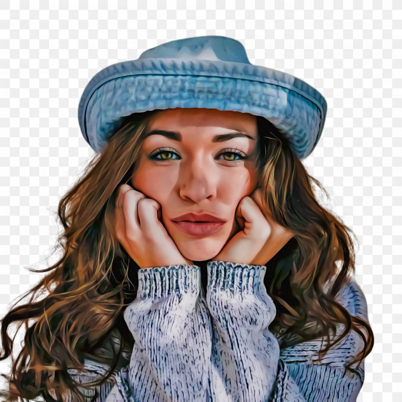 Winter Girl, PNG, 2000x2000px, Girl, Cap, Chin, Clothing, Cool Download Free