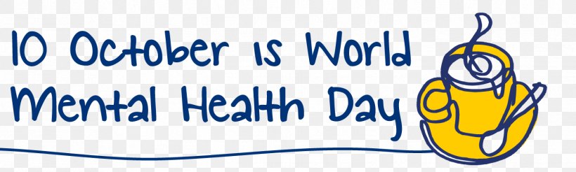 World Mental Health Day Mental Disorder 10 October, PNG, 1422x428px, World Mental Health Day, Area, Awareness, Blue, Brand Download Free