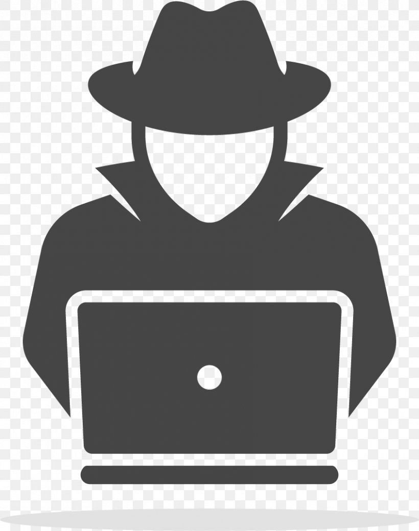 Laptop Security Hacker Computer Security Clip Art, PNG, 846x1074px, Laptop, Attack, Black, Black And White, Computer Security Download Free