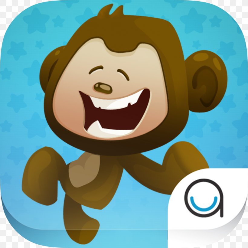 Monkey Primate Human Behavior Clip Art, PNG, 1024x1024px, Monkey, Behavior, Cartoon, Computer, Ear Download Free