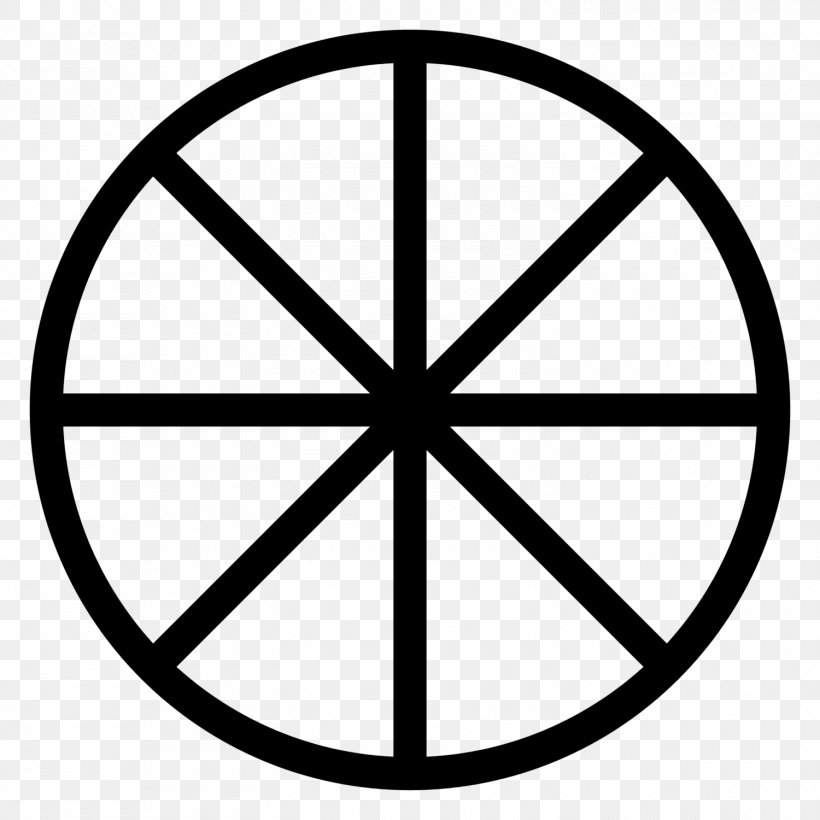 Wheel Of The Year Book Of Shadows Symbol Wicca Sun Cross, PNG, 1500x1500px, Wheel Of The Year, Area, Astrological Symbols, Beltane, Black And White Download Free