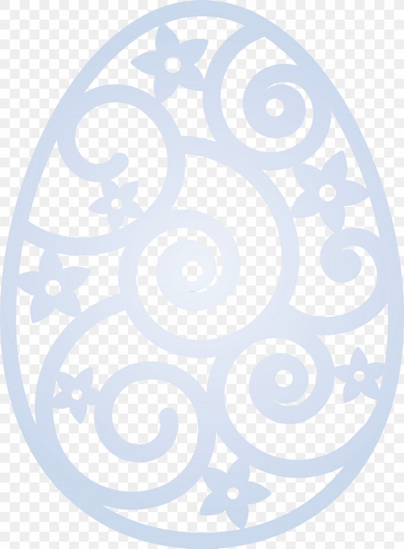 White Pattern Ornament Circle Oval, PNG, 2206x3000px, Easter Floral Egg, Circle, Easter Day, Ornament, Oval Download Free