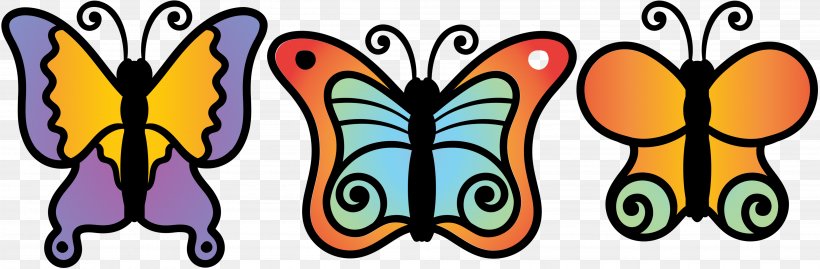 Monarch Butterfly Clip Art Illustration Brush-footed Butterflies Line, PNG, 3986x1309px, Monarch Butterfly, Brushfooted Butterflies, Brushfooted Butterfly, Butterfly, Cartoon Download Free