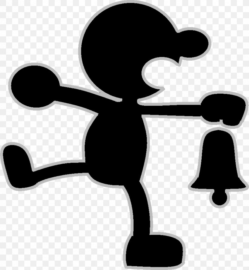 Super Smash Bros. For Nintendo 3DS And Wii U Game & Watch Mr. Game And Watch Drawing Clip Art, PNG, 841x914px, Game Watch, Art, Artist, Artwork, Black And White Download Free