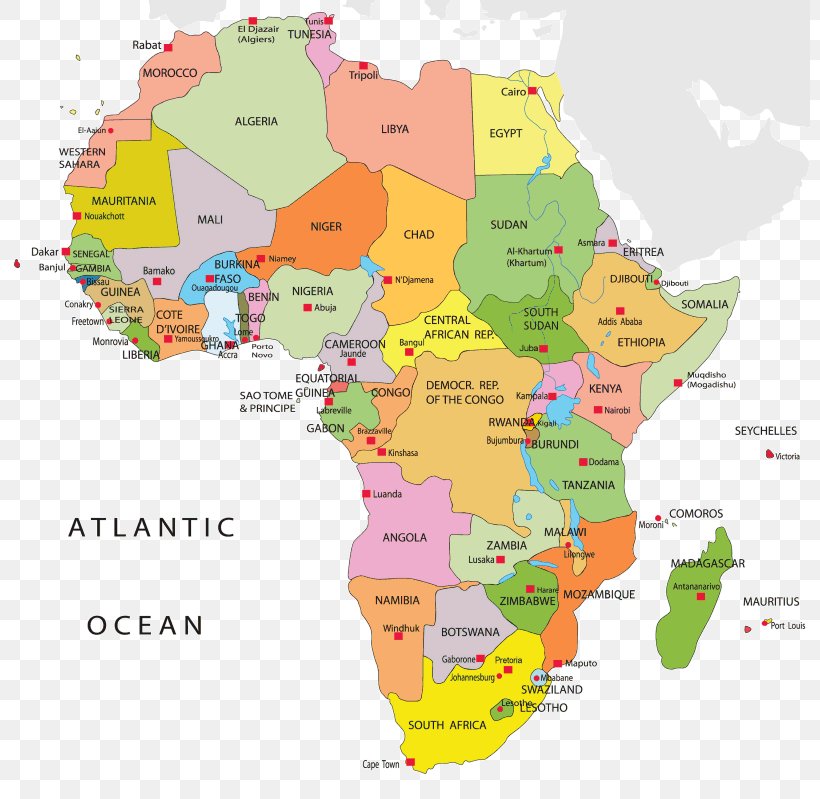 Africa Blank Map Country World Map, PNG, 800x799px, Africa, Area, Blank Map, Continent, Country Download Free