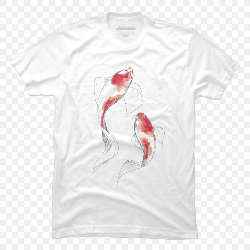 T-shirt Watercolor Painting Art Design By Humans, PNG, 1800x1800px, Watercolor, Cartoon, Flower, Frame, Heart Download Free