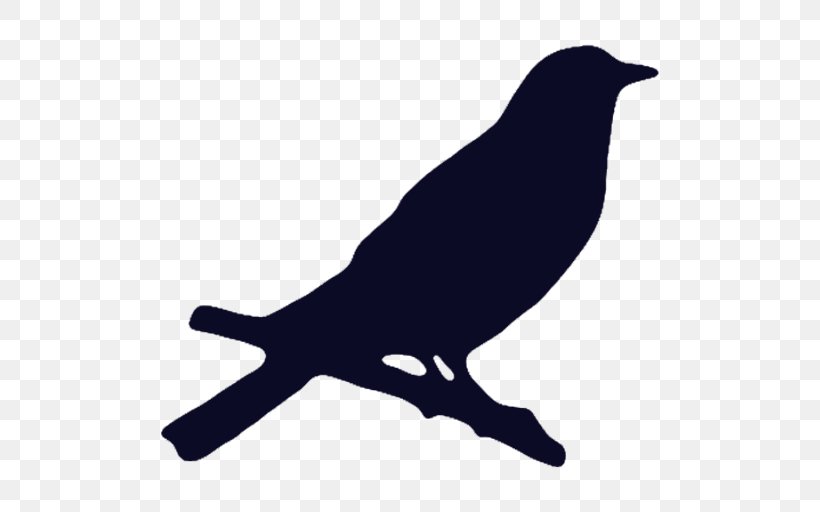American Crow Bird Beak Koppel, PNG, 512x512px, 2016, American Crow, Beak, Bird, Black And White Download Free