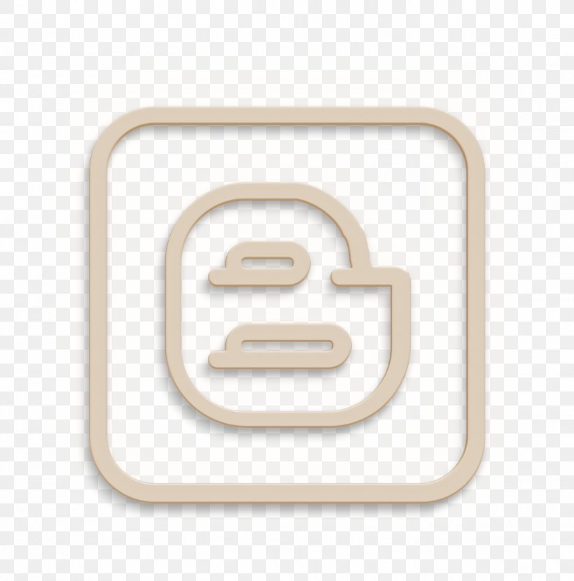 Blogger Icon Media Icon Network Icon, PNG, 1418x1438px, Blogger Icon, Beige, Logo, Material Property, Media Icon Download Free