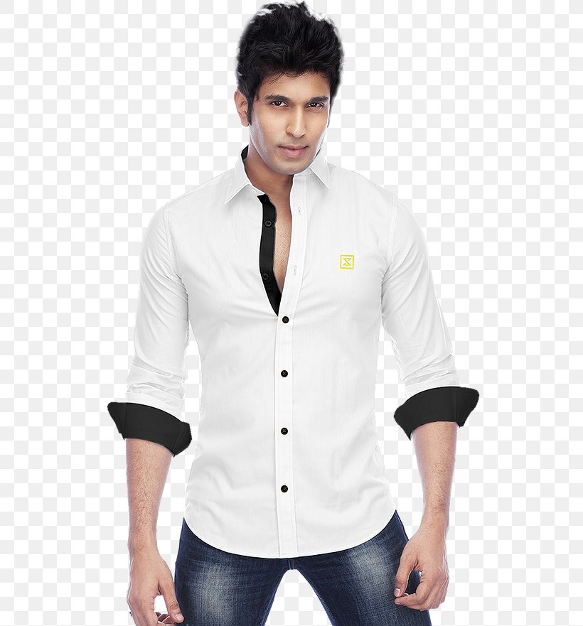 Dress Shirt T-shirt White Collar, PNG, 614x881px, Dress Shirt, Abdomen, Button, Collar, Dudalina Download Free