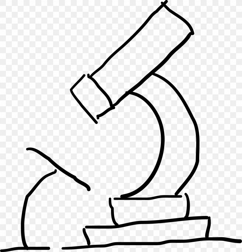 Microscope Clip Art, PNG, 1927x2009px, Microscope, Adobe Freehand, Area, Black, Black And White Download Free