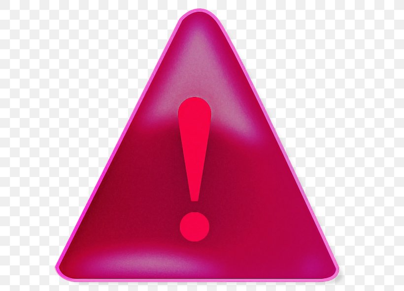 Triangle Red Pink Cone Magenta, PNG, 600x592px, Triangle, Cone, Magenta, Pink, Red Download Free