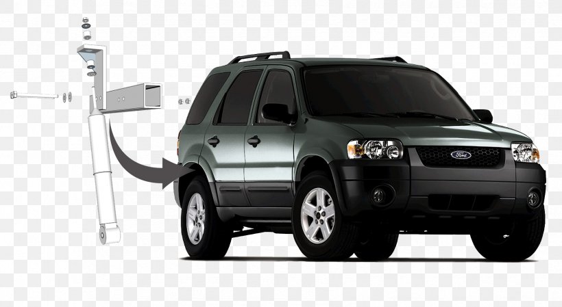 2007 Ford Escape Ford Motor Company Car Sport Utility Vehicle, PNG, 1701x932px, 2007, Ford, Automotive Carrying Rack, Automotive Exterior, Automotive Lighting Download Free