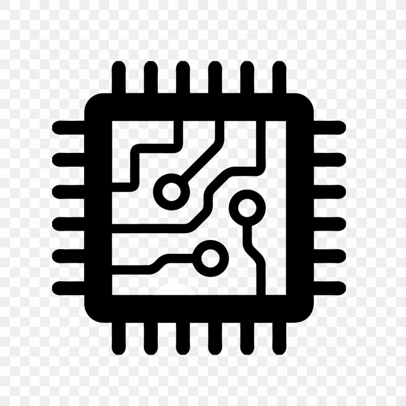 Integrated Circuits & Chips Central Processing Unit Clip Art, PNG, 1250x1250px, Integrated Circuits Chips, Black And White, Brand, Central Processing Unit, Computer Download Free