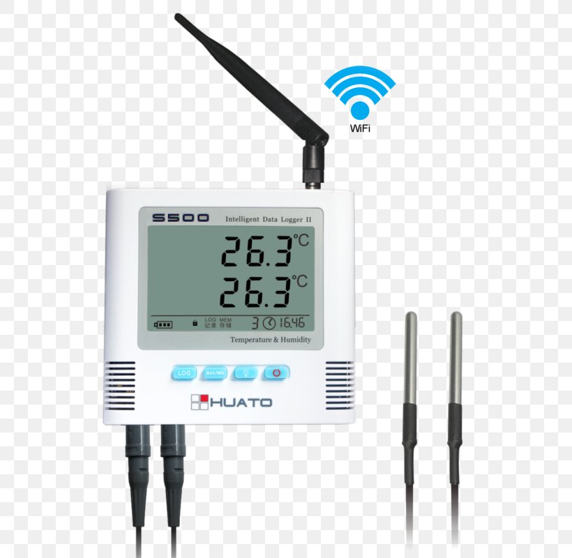 Measuring Instrument Temperature Data Logger Humidity, PNG, 800x800px, Measuring Instrument, Computer Monitors, Data, Data Logger, Electronics Download Free