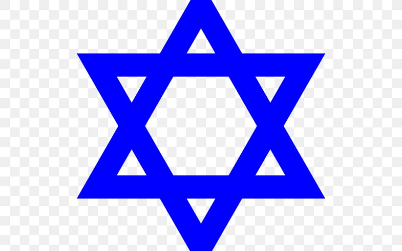 Star Of David Judaism Jewish People Symbol Menorah, PNG, 512x512px, Star Of David, Area, Blue, Brand, Devil Download Free