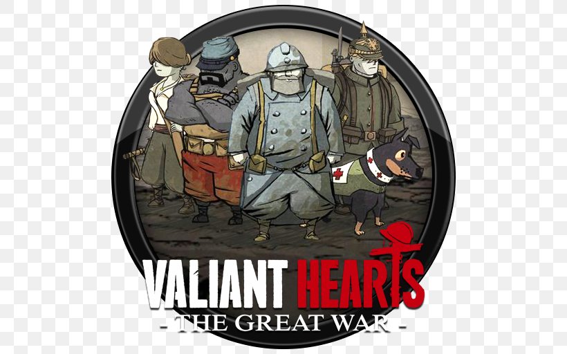 Valiant Hearts: The Great War First World War Video Games, PNG, 512x512px, Valiant Hearts The Great War, First World War, Game, Military, Military Organization Download Free