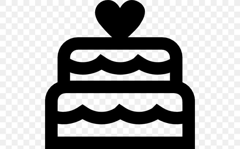Wedding Cake Cupcake Birthday Cake Clip Art, PNG, 512x512px, Wedding Cake, Artwork, Birthday, Birthday Cake, Black Download Free