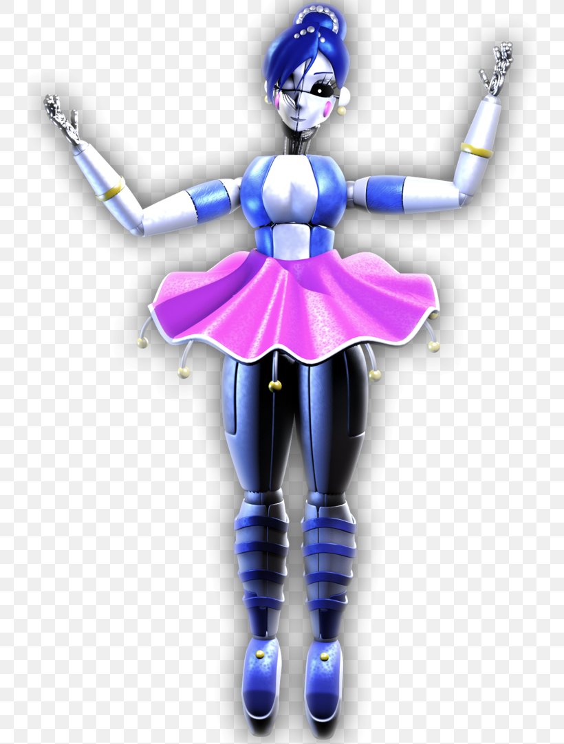 Five Nights At Freddy's: Sister Location Freddy Fazbear's Pizzeria Simulator Five Nights At Freddy's 2 Jump Scare, PNG, 739x1082px, Jump Scare, Action Figure, Art, Blue, Costume Download Free