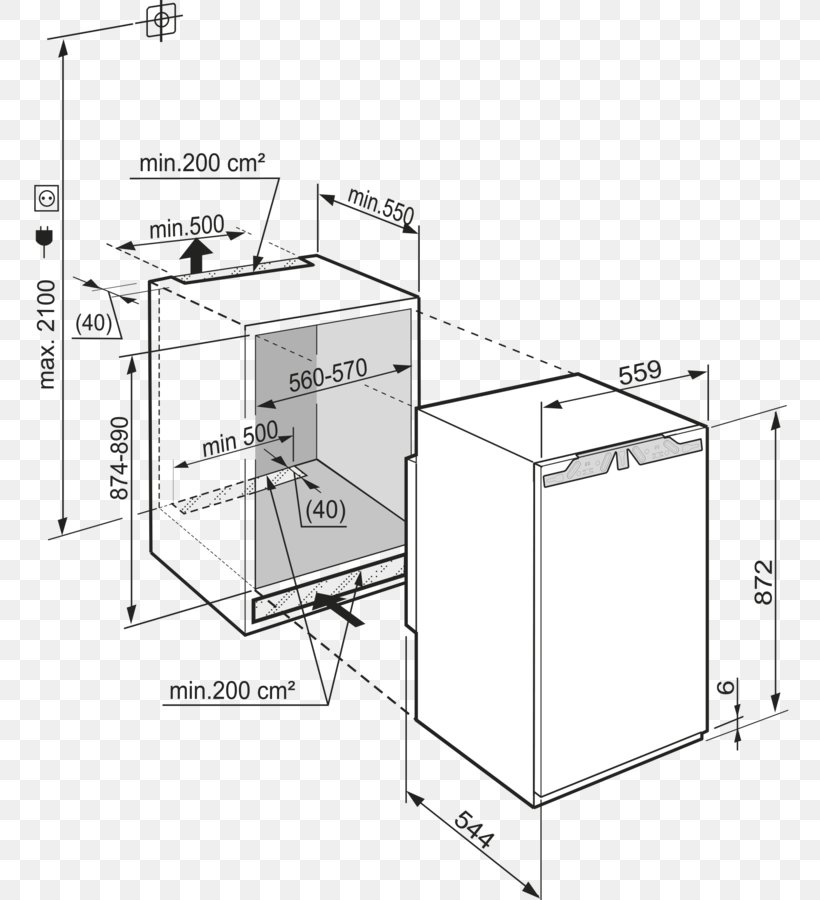 Liebherr Group Freezers Liebherr Built In Freezer Refrigerator, PNG, 786x900px, Liebherr, Apparaat, Autodefrost, Diagram, Drawing Download Free