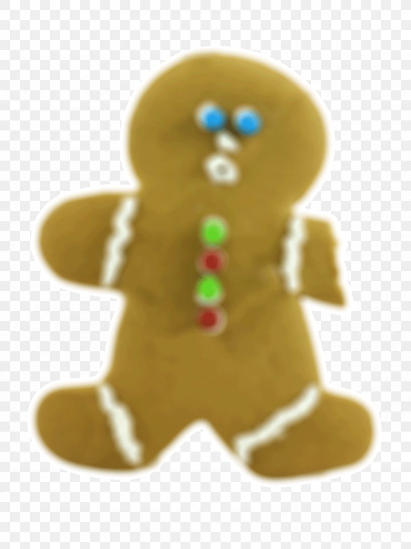 gingerbread man cuddly toy