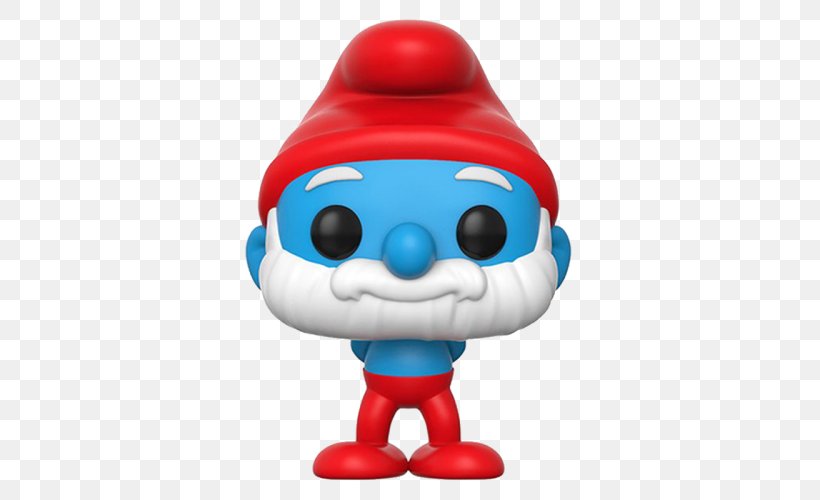 Papa Smurf Gargamel Smurfette Azrael Funko, PNG, 500x500px, Papa Smurf, Action Toy Figures, Azrael, Fictional Character, Figurine Download Free