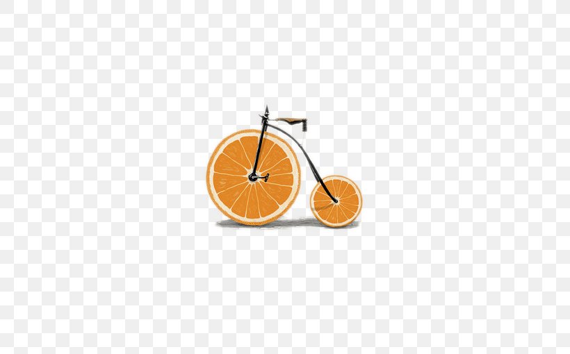 Bicycle Wheel Bicycle Wheel Orange Mountain Bikes Art Bike, PNG, 510x510px, 4k Resolution, Bicycle, Art Bike, Aspect Ratio, Bicycle Chain Download Free