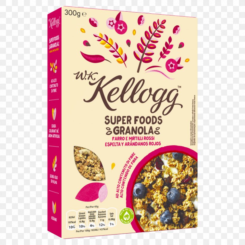 Breakfast Cereal Sultana Kellogg's Granola, PNG, 840x840px, Breakfast Cereal, Avena, Cereal, Cuisine, Flavor Download Free