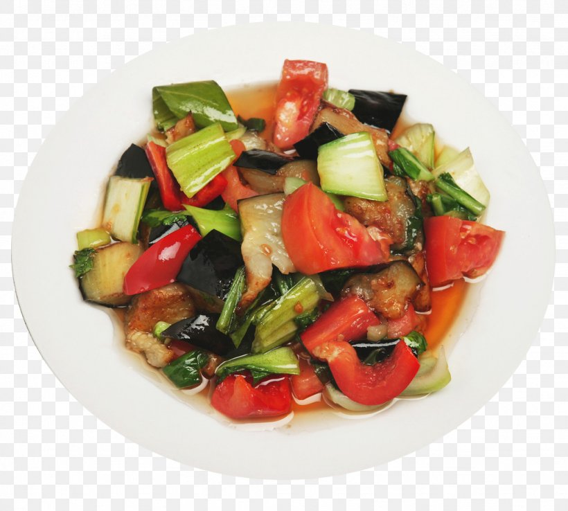 Greek Salad Fried Eggplant Ratatouille Caponata Panzanella, PNG, 1024x922px, Greek Salad, Braising, Caponata, Cuisine, Dish Download Free