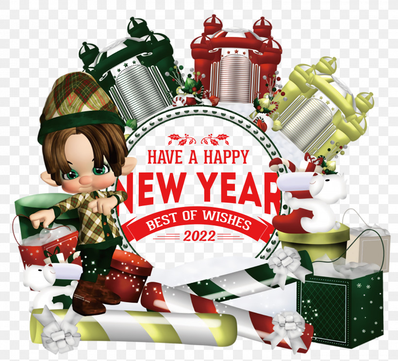 Happy New Year 2022 2022 New Year 2022, PNG, 3000x2719px, Bauble, Christmas Day, Ornament Download Free
