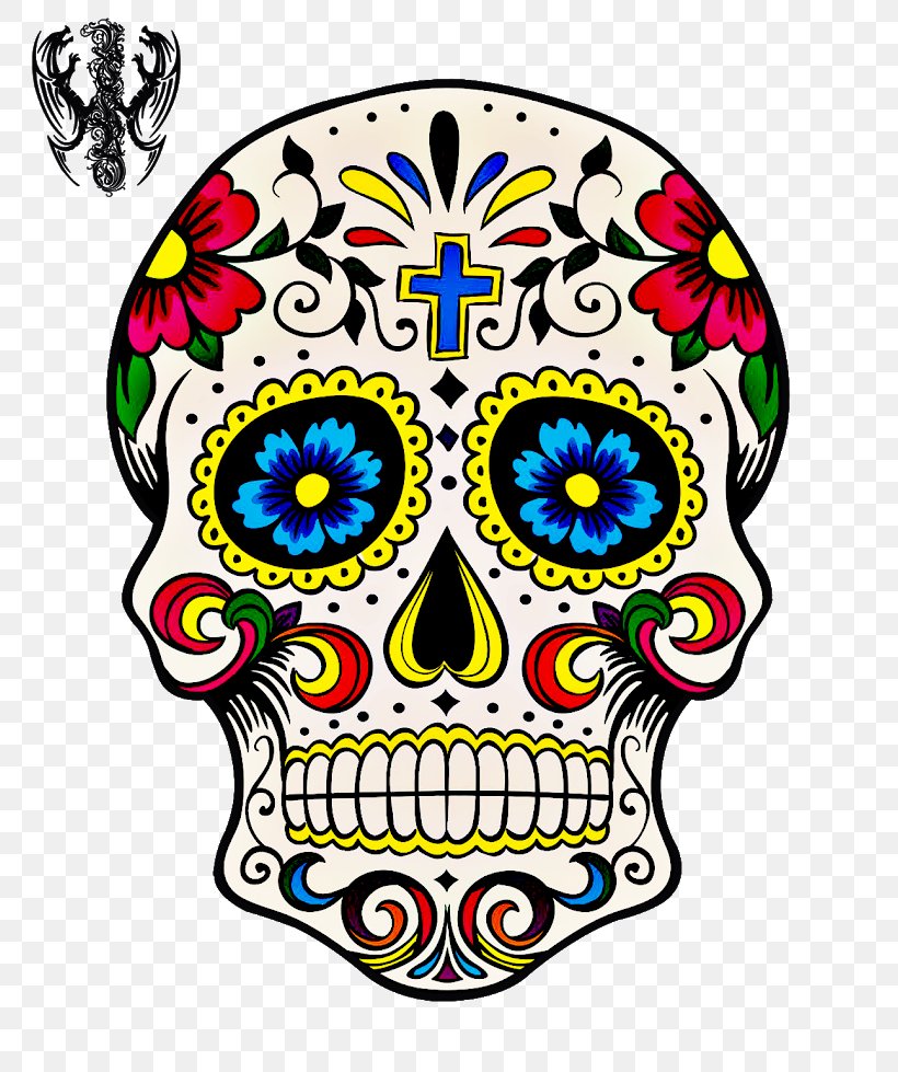 Day Of The Dead Calavera Drawing Skull Art, PNG, 800x979px, Day Of The Dead, Art, Bone, Calavera, Coloring Book Download Free
