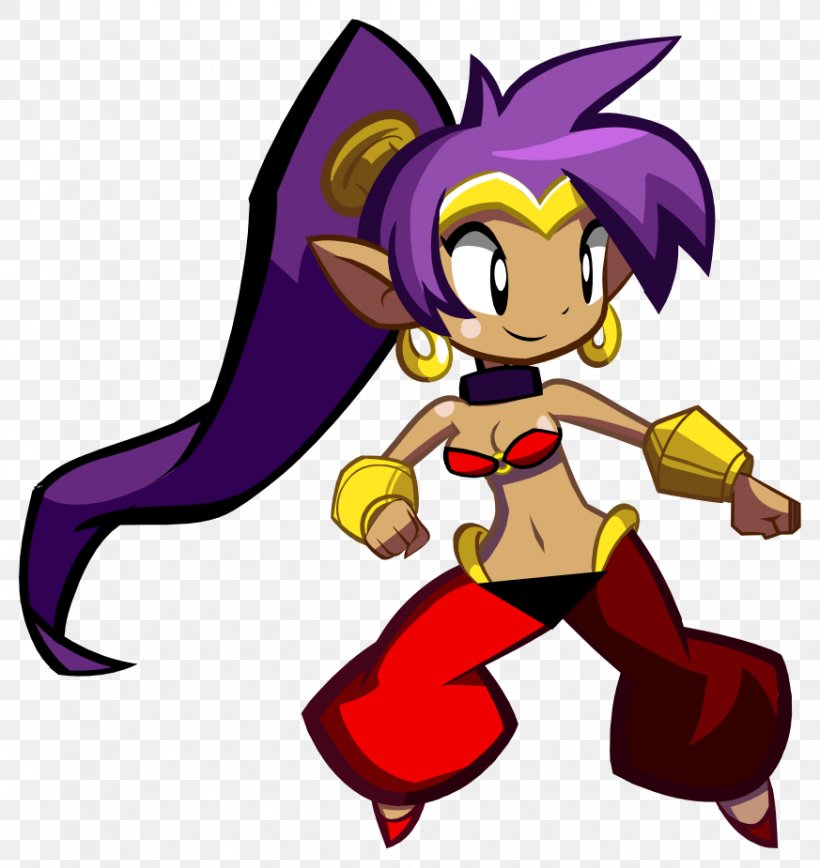 Shantae: Half-Genie Hero Shantae And The Pirate's Curse PlayStation 4 Shantae: Risky's Revenge Video Game, PNG, 873x925px, Shantae Halfgenie Hero, Art, Artwork, Cartoon, Fictional Character Download Free