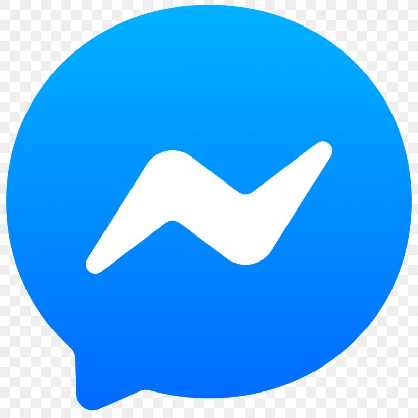 Facebook Messenger Messaging Apps Message Instant Messaging, PNG, 1200x1200px, Facebook Messenger, Azure, Blue, Chatbot, Electric Blue Download Free