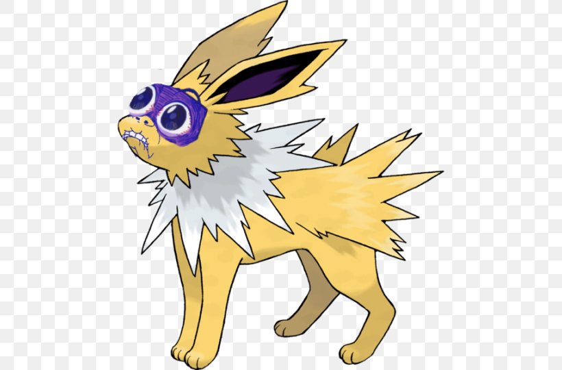 Pokémon Red And Blue Pokémon Ultra Sun And Ultra Moon Drawing Jolteon, PNG, 540x540px, Drawing, Art, Artwork, Carnivoran, Dog Like Mammal Download Free