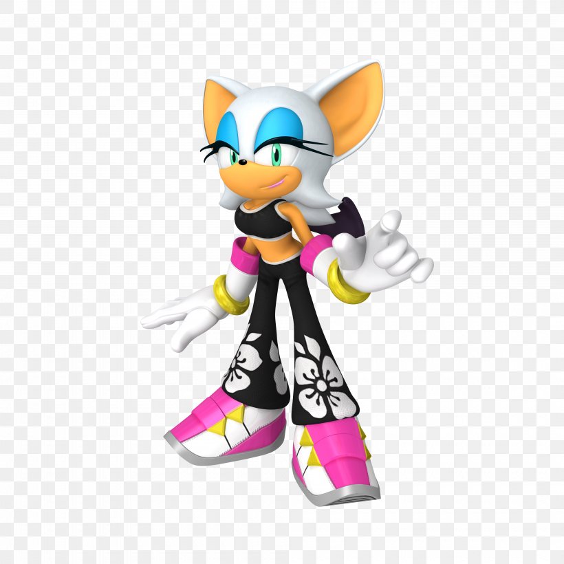 Sonic Free Riders Rouge The Bat Sonic Adventure 2 Sonic Riders Sonic Battle, PNG, 4000x4000px, Sonic Free Riders, Action Figure, Amy Rose, Cartoon, Doctor Eggman Download Free