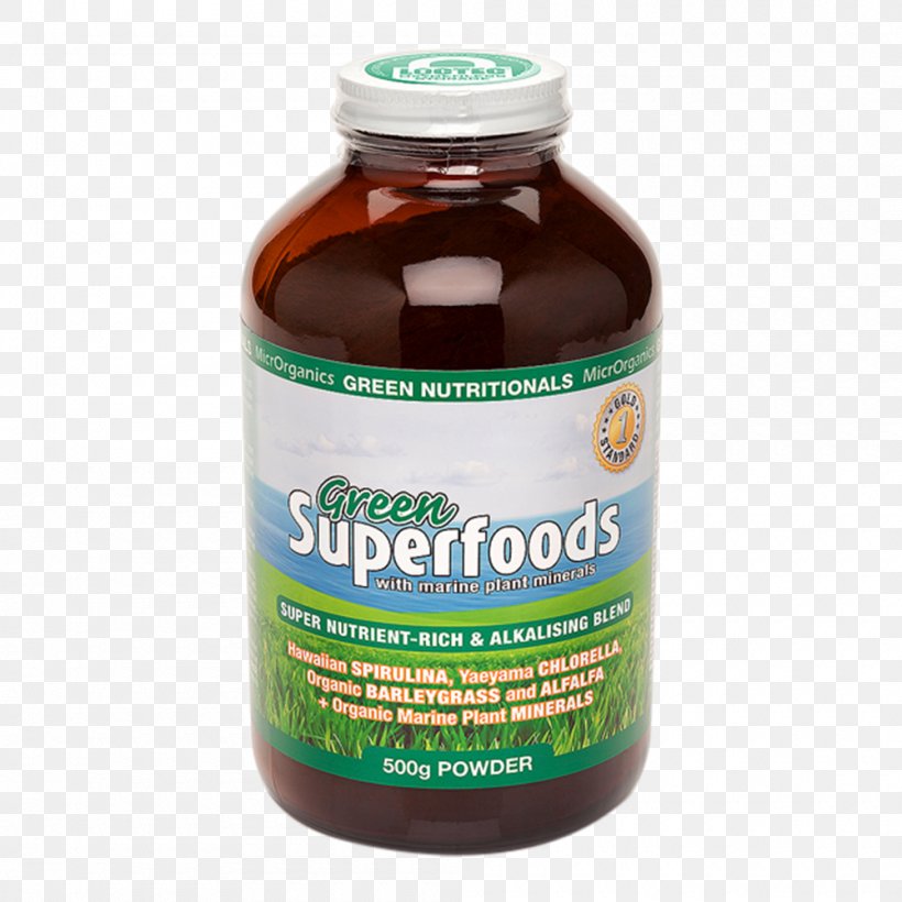 Superfood Nutrient Dietary Supplement Raw Foodism Powder, PNG, 1000x1000px, Superfood, Capsule, Chlorella, Diet, Dietary Supplement Download Free
