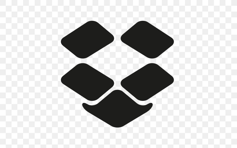 Vector Graphics Logo OneDrive Dropbox 4shared, PNG, 512x512px, Logo, Black, Cloud Storage, Dropbox, Onedrive Download Free