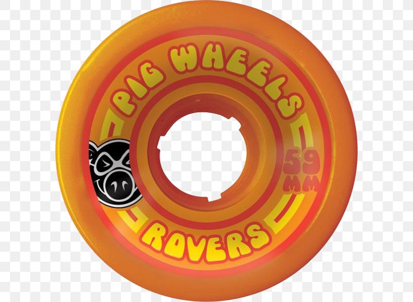 Wheel Pig Skateboard Circle Font, PNG, 600x600px, Wheel, Auto Part, Automotive Wheel System, Logo, Orange Download Free