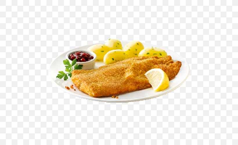 Fried Fish Fish And Chips Fish Finger NORDSEE GmbH Potato Salad, PNG, 500x500px, Fried Fish, Breakfast, Cuisine, Deep Frying, Dish Download Free