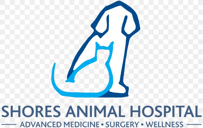 Logo Veterinarian Shores Animal Hospital Clinique Vétérinaire Cat, PNG, 1250x793px, Logo, Area, Blue, Brand, Cat Download Free