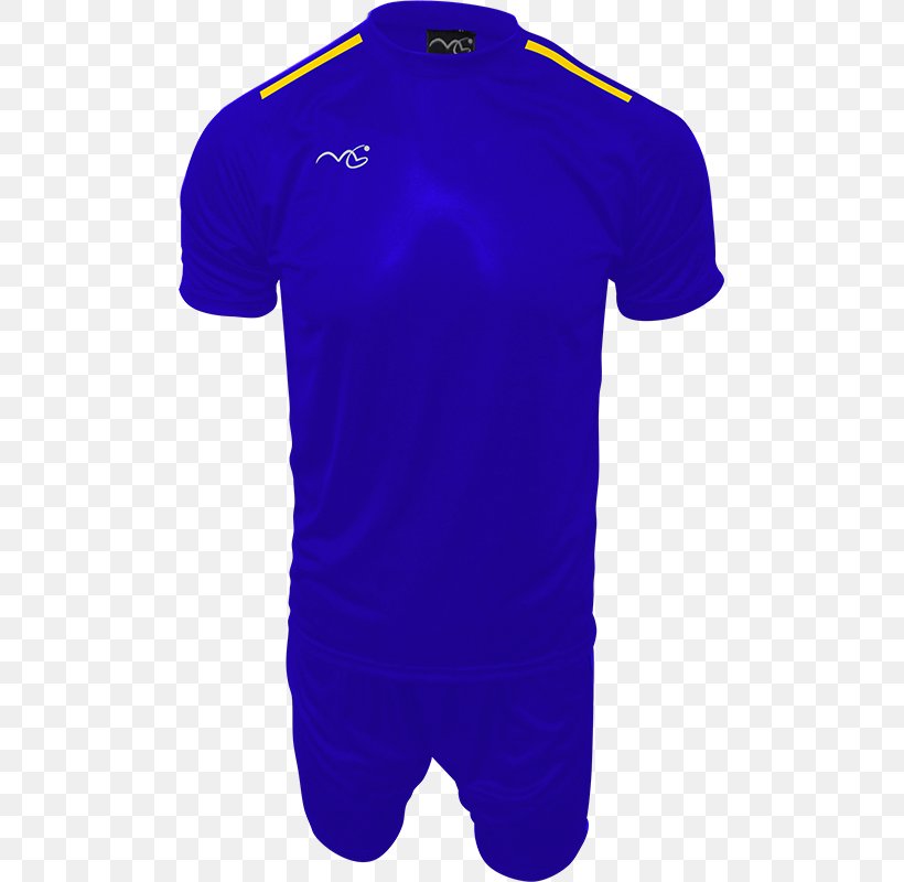 Sports Fan Jersey T-shirt Sleeve ユニフォーム, PNG, 600x800px, Sports Fan Jersey, Active Shirt, Blue, Clothing, Cobalt Blue Download Free