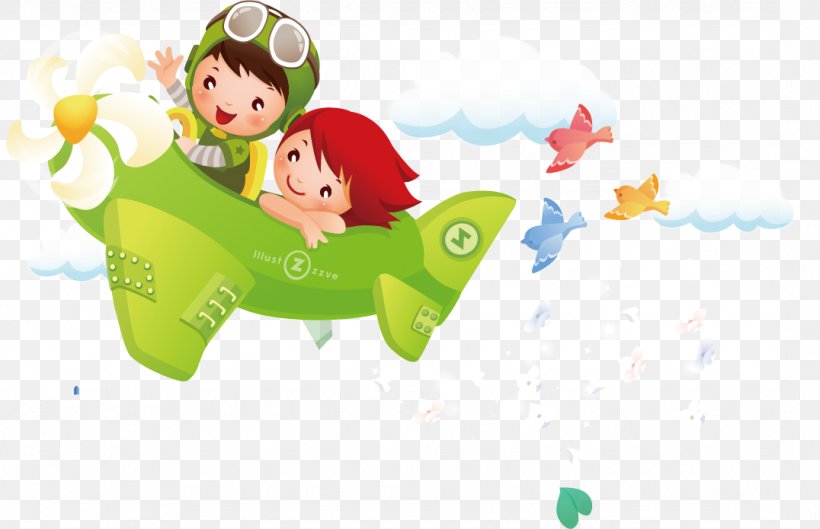 Airplane Cartoon Child, PNG, 1076x695px, Airplane, Animation, Art, Cartoon, Child Download Free
